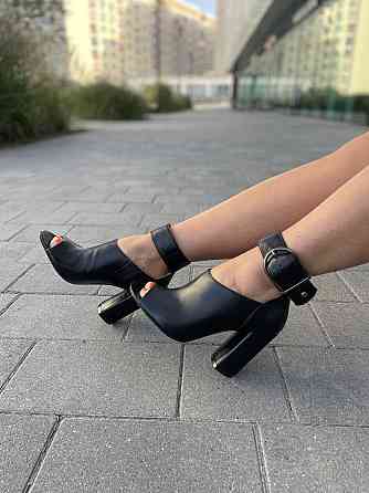 SANTINI Босоніжки жіночі SANTINI 259319-11 чорні (літо, шкіра натуральна) (3546) Коломыя