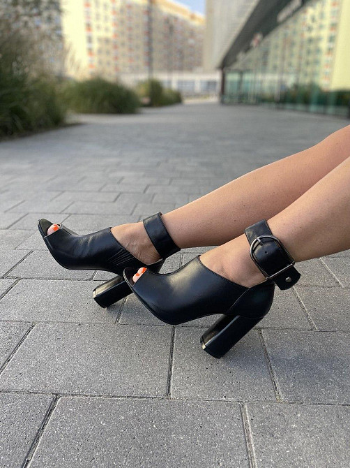 SANTINI Босоніжки жіночі SANTINI 259319-11 чорні (літо, шкіра натуральна) (3546) Коломыя - изображение 3