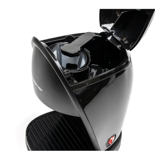 Кавоварка електрична крапельна 450W 240мл (одночасне приготування 2-х чашок кави) чорний HCD-023B Holmer Житомир - изображение 8