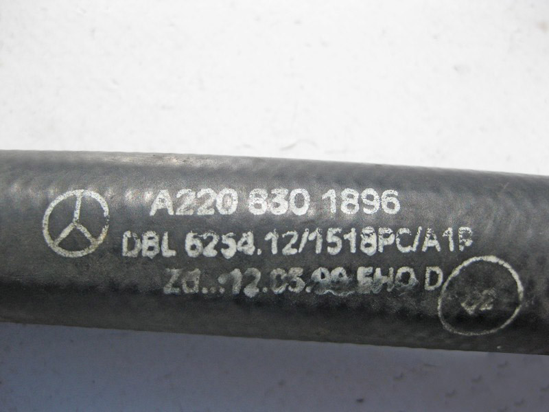 Mercedes-Benz  A2208301896 Патрубок ОЖ від клапанів пічки S-Class W220 Одеса - фото 3