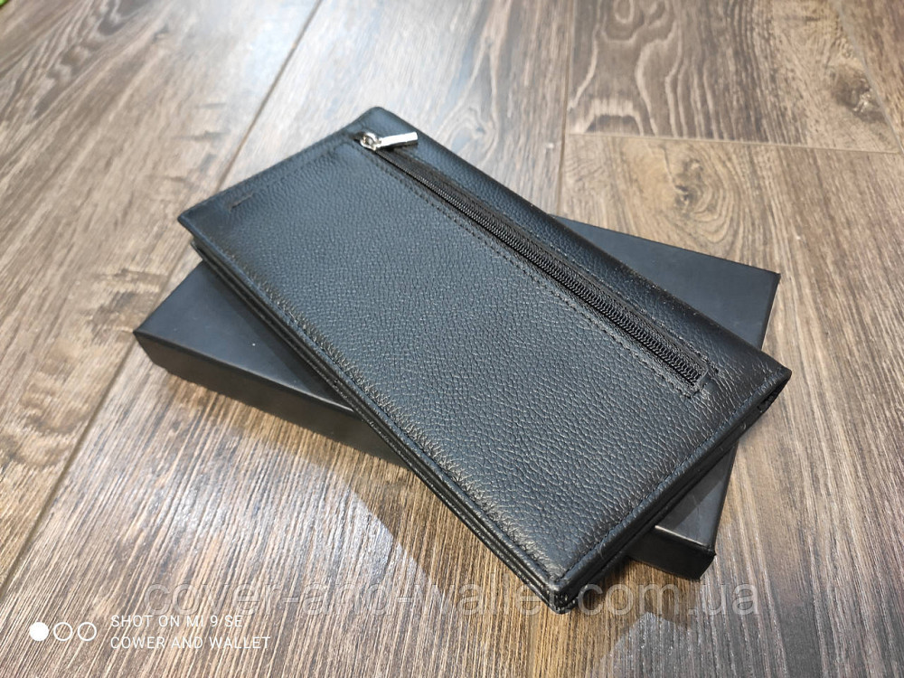 Классический мужской кожаный купюрник на магнитах Marco Coverna M 140 Киев - изображение 8