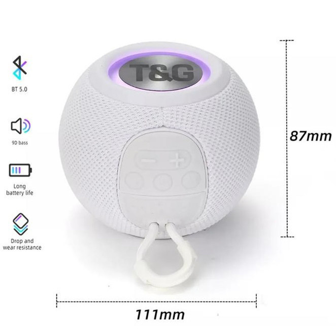 Музыкальная колонка с блютузом и флешкой TG337, Хорошая беспроводная колонка CD-252 портативная колонка Киев - изображение 2