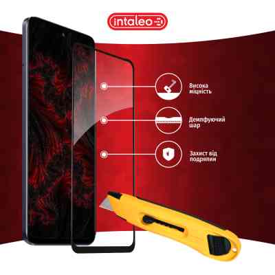 Скло захисне Intaleo Full Glue Infinix Hot 30 Play Black (1283126589560) Вінниця