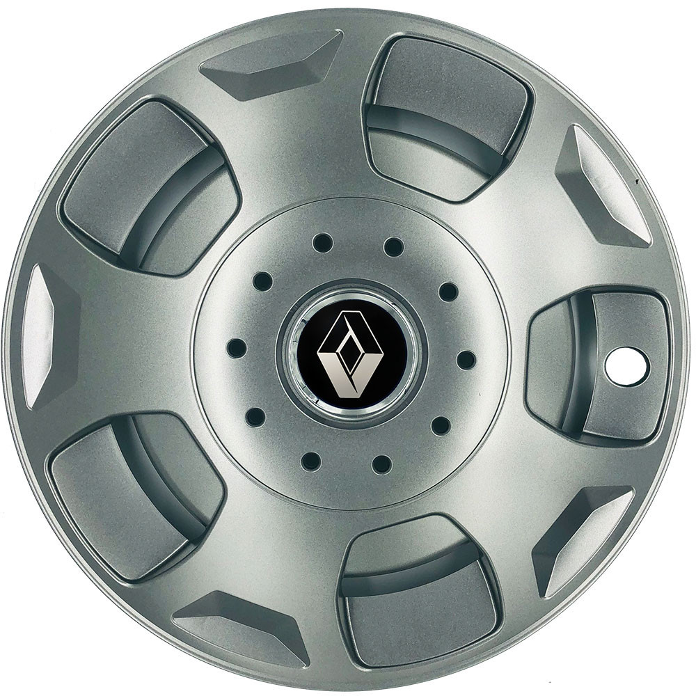 Автомобільні модельні ковпаки R15 Renault 342 4шт, SJS, сріблясті Київ - фото 1