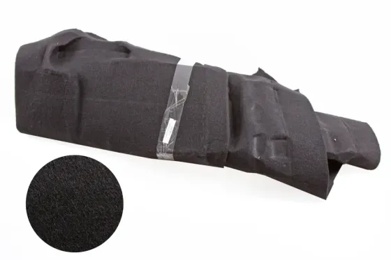 Килимок підлоги 2108 войлковий без отвору і без основи чорний Вінниця