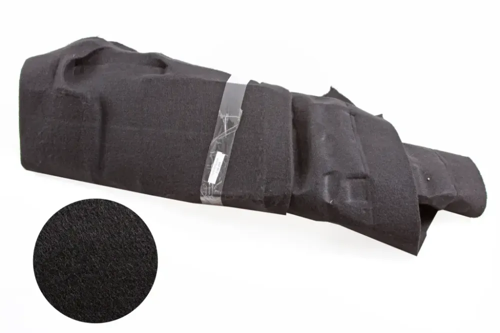 Килимок підлоги 2108 войлковий без отвору і без основи чорний Вінниця - фото 2