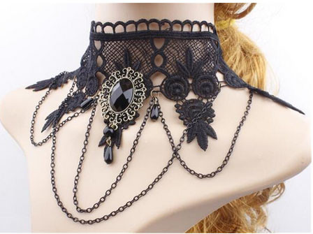 Чокер нарядный женский кружево Киев - изображение 4