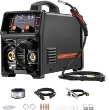 Сварочный апарат spawarka 5 w 1 MIG TIG 200A - Synergiczna spawarka 6.1KVA - Profesjonalny sprzęt spawalniczy - Spawarka z funkcją Киев - изображение 1