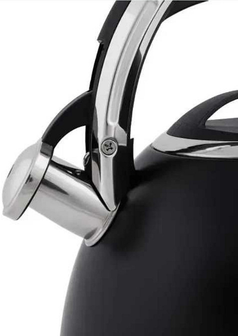 Чайник 3 л KRAUFF важкий зі свистком неірж. Київ - фото 2