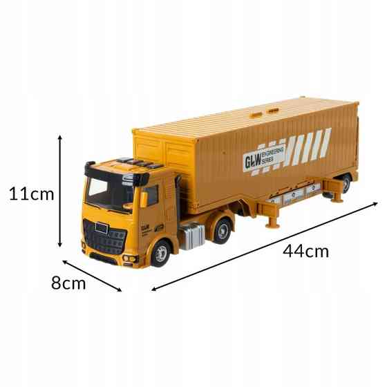 Детский строительный грузовик с краном и аксессуарами Iso Trade (26578) Нововолынск