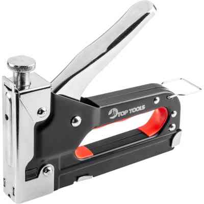 Степлер будівельний Top Tools + антистеплер 6-14 мм, тип скоб J/53 (41E915) Вінниця