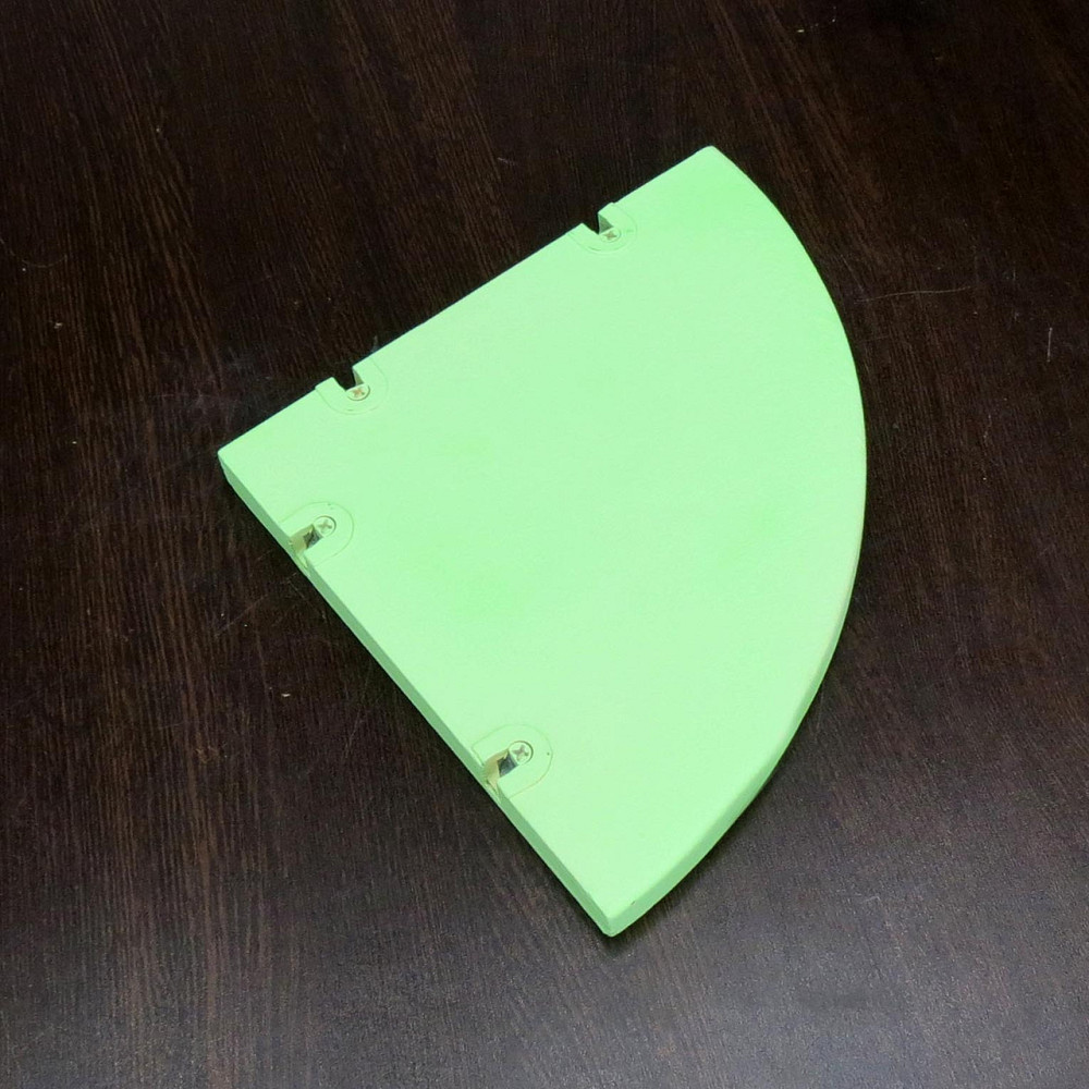 Угловая настенная полка 