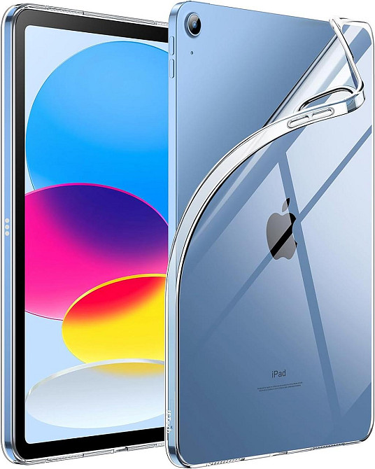 Прозорий чохол для iPad (A16) 11-го/10-го покоління | Для моделі 2025/2022, м'який прозорий ТПУ, тонкий захист від ударів Дніпро - фото 1