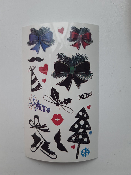 Тимчасове татуювання "Оленячі роги" - 10*6см Київ - фото 1