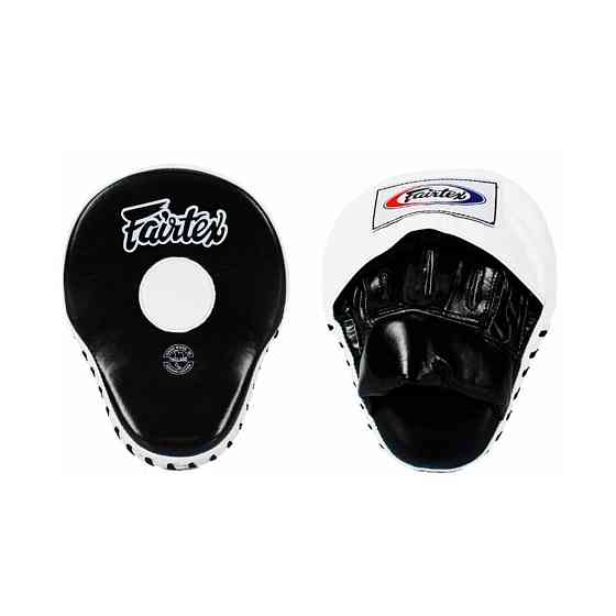 Лапи боксерські Fairtex FMV9 Focus Mitts Black/White Кам'янське