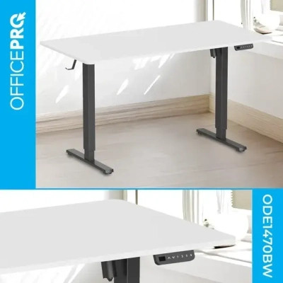 Компьютерный стол OfficePro ODE1670WB White/Black (ODE1670WB) Винница - изображение 5