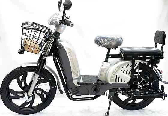 Электровелосипед Crosser E-Delta 800W 60V/15Ah 17 колеса - Серый. Харьков