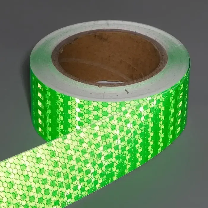 Светоотражающая лента со светоотражателями для детей, велосепедистов, дорожных работников и полицейских 50 мм 6 метров Коломыя - изображение 3