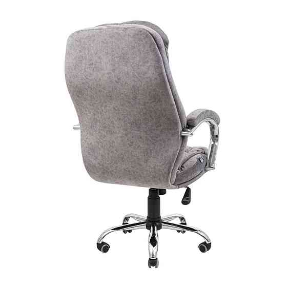 Офісне крісло керівника Venice Kemel Хром M2 Anyfix Сірий Київ