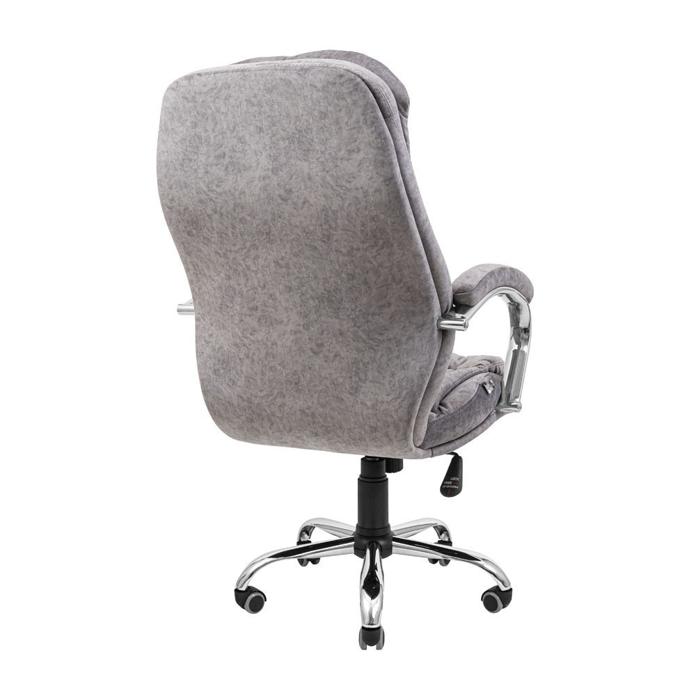 Офисное кресло руководителя Venice Kemel Хром M2 Anyfix Серый Киев - изображение 4