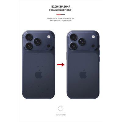 Пленка защитная Armorstandart Back panel Carbone Apple iPhone 17 Pro (ARM86195) Винница - изображение 3
