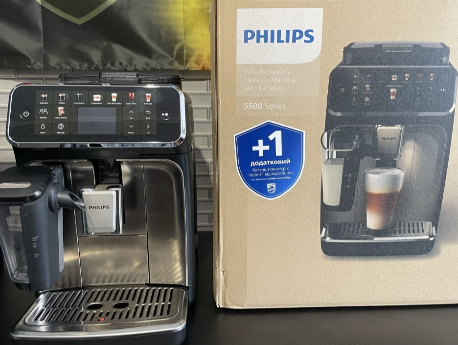 Кавомашина Philips Series 5500 Latte Go EP5547/90 Київ - фото 5