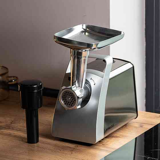 Електрична м'ясорубка Sokany 2400 Вт з нержавіючої сталі Київ