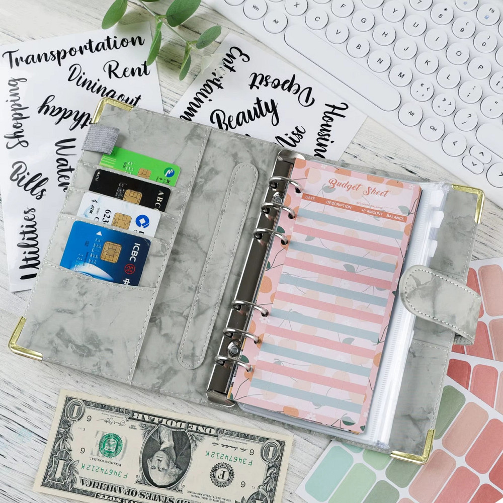 Блокнот-планер финансовый формат А5,планер бюджета и хранения денег,органайзер для ведения учётов Каменец-Подольский - изображение 5