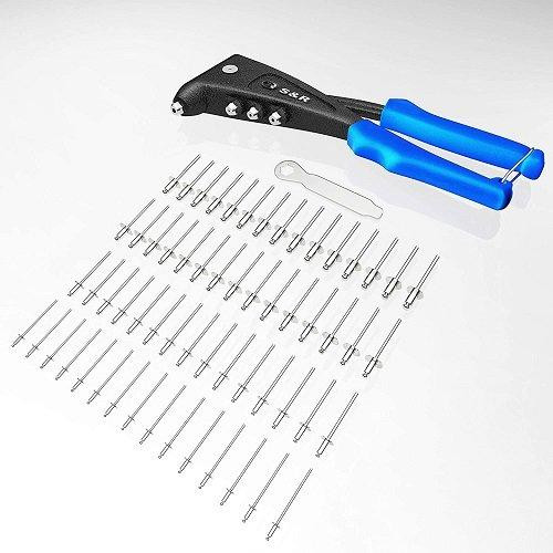 Заклепувальний ключ S&R 284302902 Профі в наборі із заклепками Одеса - фото 2