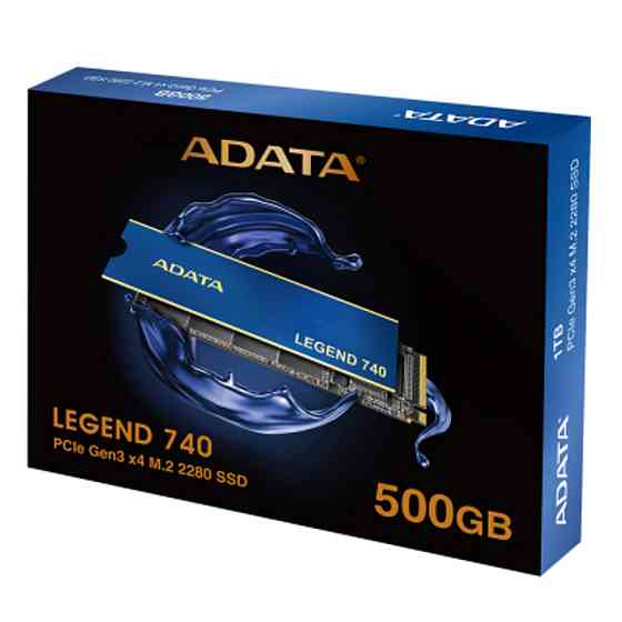 SSD M.2 ADATA LEGEND 740 500GB 2280 PCIe Gen3.0x4 3D NAND Read/Write: 2500/1700 MB/sec Киев