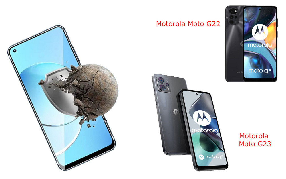 Защитное стекло DefenzoGlass для Motorola Moto G04s – двойная прочность Киев - изображение 3