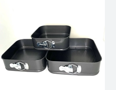 Разъемные формы для выпечки и запекания UNIQUE UN-1704 3 штук набор Одесса - изображение 1