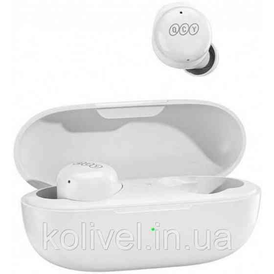 Навушники з мікрофоном Xiaomi TWS QCY T17 White (QCY T17 White_#) Київ
