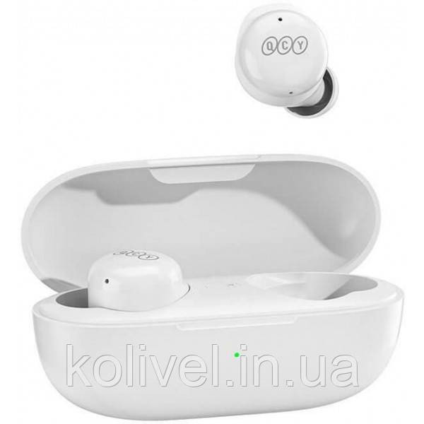 Навушники з мікрофоном Xiaomi TWS QCY T17 White (QCY T17 White_#) Київ - фото 5