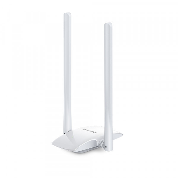 Адаптер Mercusys MW300UH, USB, N300, 300 Mbps at 2.4 GHz, 2×High Gain External Antennas, Micro USB 2 (MW300UH) Київ - фото 1