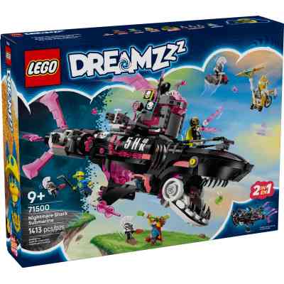 Конструктор LEGO DREAMZzz Жахливий підводний човен «Акула» (71500) Вінниця