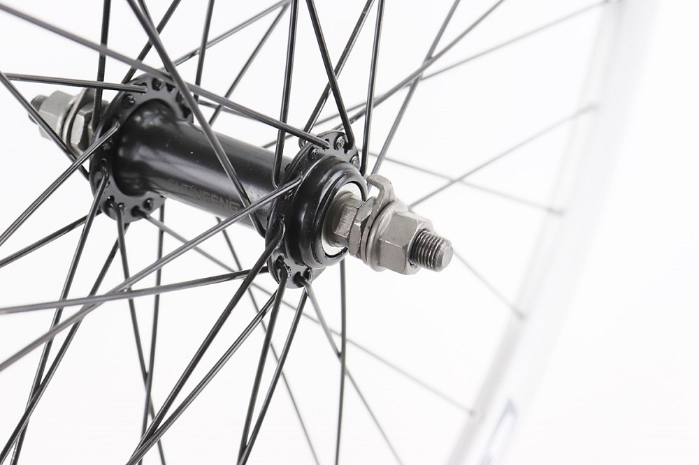 Колесо 28" переднє V-brake, обід "крапля" алюмінієвий, втулка 14Gх36H, кріпл. гайка, "GRAVITY" Київ - фото 4