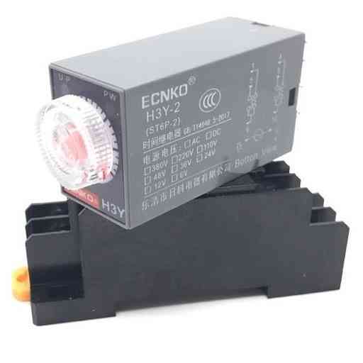 Таймер H3Y-2 на DIN-рейку, 0-60 мин, 12 В, 5 А Киев