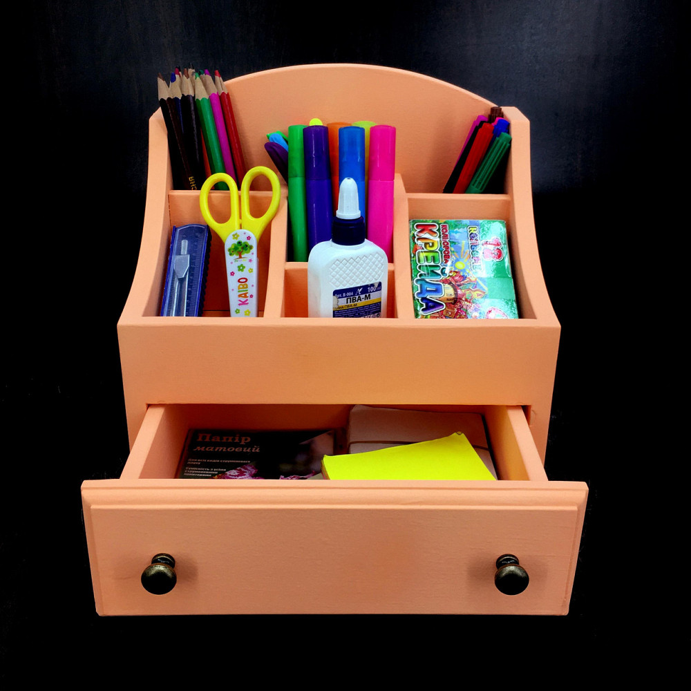 Органайзер настільний "Брандон" грейпфрут Миколаїв - фото 7