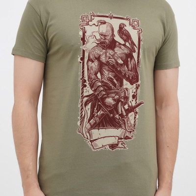 Футболка Sol's Imperial Cossack with hawk хакі XL (11500268/396XL) Вінниця - фото 4