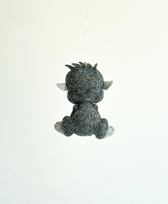 Мягкая фетровая игрушка горилла ручной работы – безопасная развивающая игрушка Киев - изображение 9