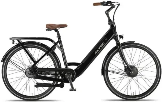 Велосипед Altec Liberty Moederfiets Inch 50Cm Women 7Sp Hydraulic Disc Brake Black Gloss 28 Київ
