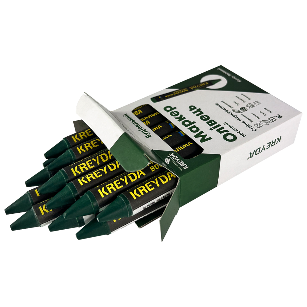 Маркер воскової маркувальної для будь-якої поверхні, білий Павлоград - фото 2