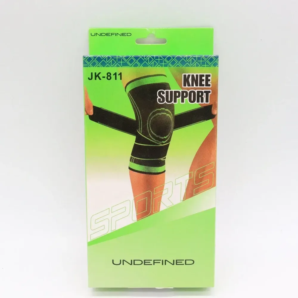 Бандаж еластичний колінного суглоба для спорту KNEE SUPPORT WN-26, Зелений L / Фіксатор колінного суглоба Київ - фото 10