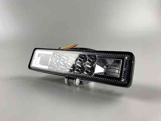 Фара LED прямокутна 18W 6000K (16 діодів) протитуманна багатофункціональне додаткове освітлення Мукачево