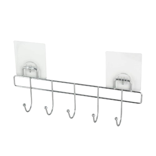Вішалка для ванної кімнати 5 гачків на планці Besser Житомир - изображение 3