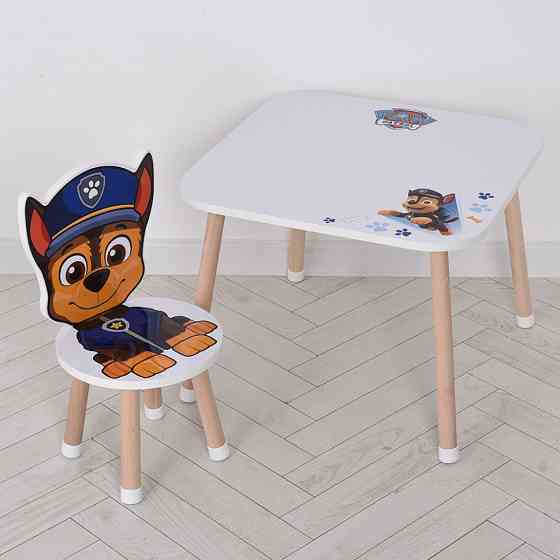 Дерев'яний дитячий столик M 502-3 зі стільчиком Вінниця