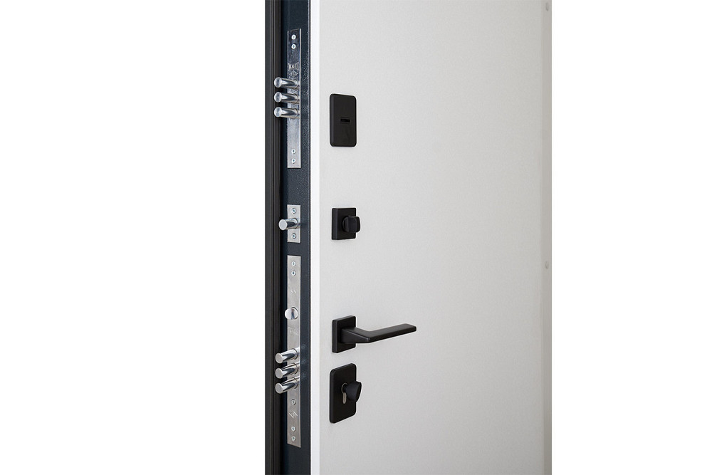 Вхідні двері з терморозривом Abwehr Cottage Scandi 498 RAL 7021 + Вулична плівка Vinorit Біла 860*2050 мм Київ - фото 9