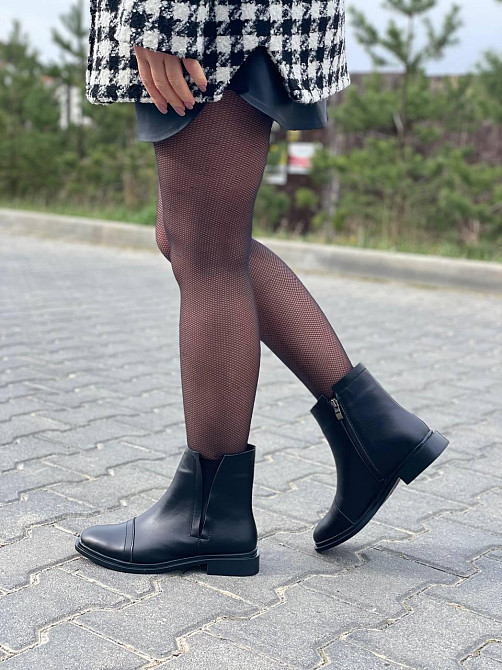 Crisma Жіночі черевики CRISMA чорні натуральна шкіра висота 16см (5386) Коломыя - изображение 9