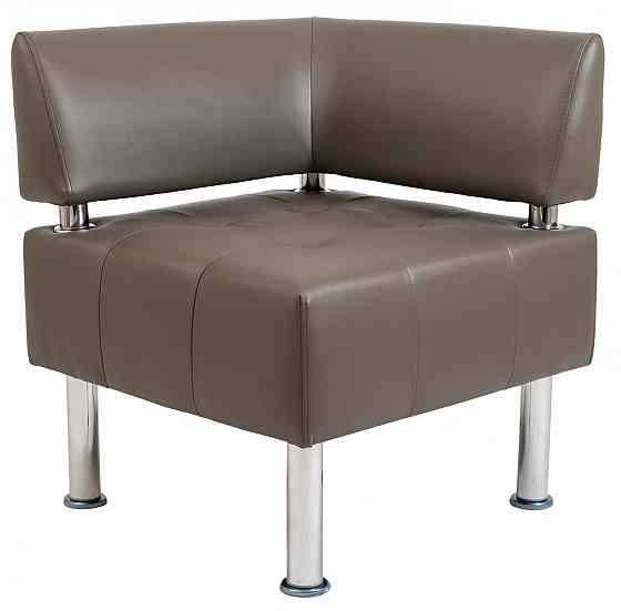 Диван Office Boom угол 650х650х750 Коричневый Киев